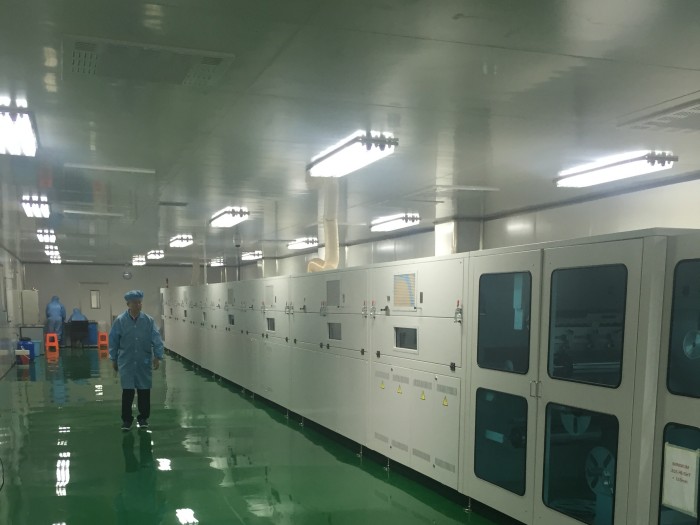 恒晟净化工程为上海艾录包装建设GMP净化工程